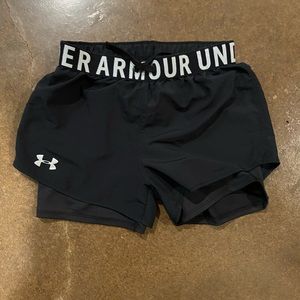 Girls Under armor shorts